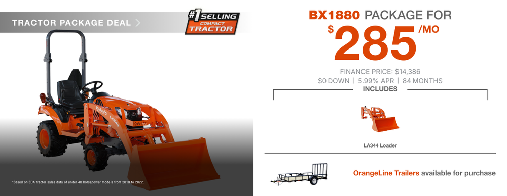 Seasonal Landing — Greene County Kubota